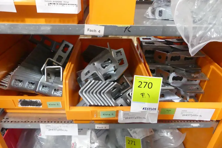 Konvolut Sanitär/Befestigungsmaterial Umfang: Fachinhalt